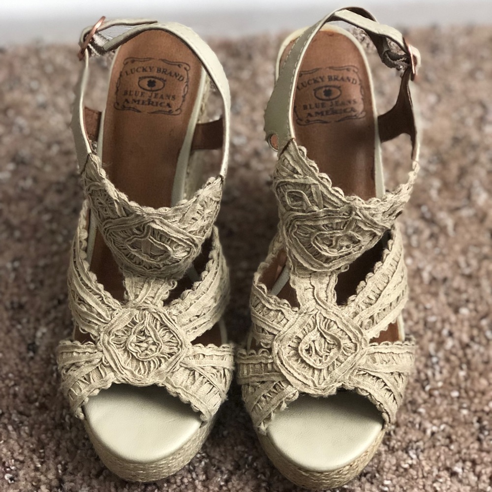 💥SUMMER CLEARANCE💥Canvas Wedge Sandals